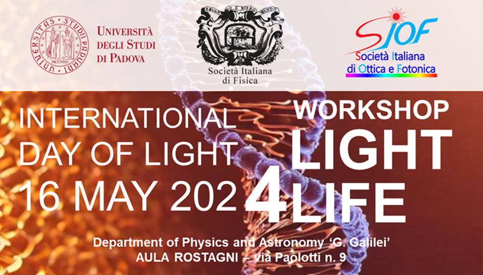 LIGHT 4 LIFE workshop - INTERNATIONAL DAY OF LIGHT 2024