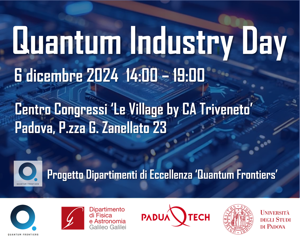 QUANTUM INDUSTRY DAY - 6 dicembre, 14:00-19:00