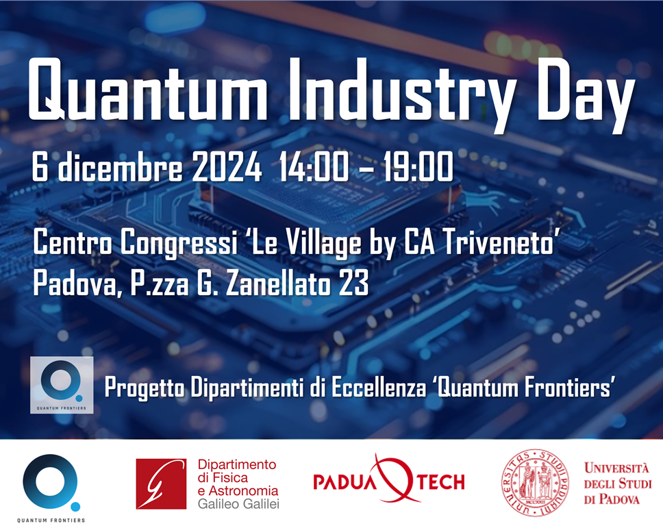 QUANTUM INDUSTRY DAY - 6 dicembre, 14:00-19:00