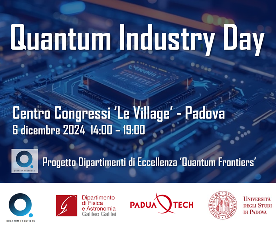 QUANTUM INDUSTRY DAY - 6 dicembre, 14:00-19:00